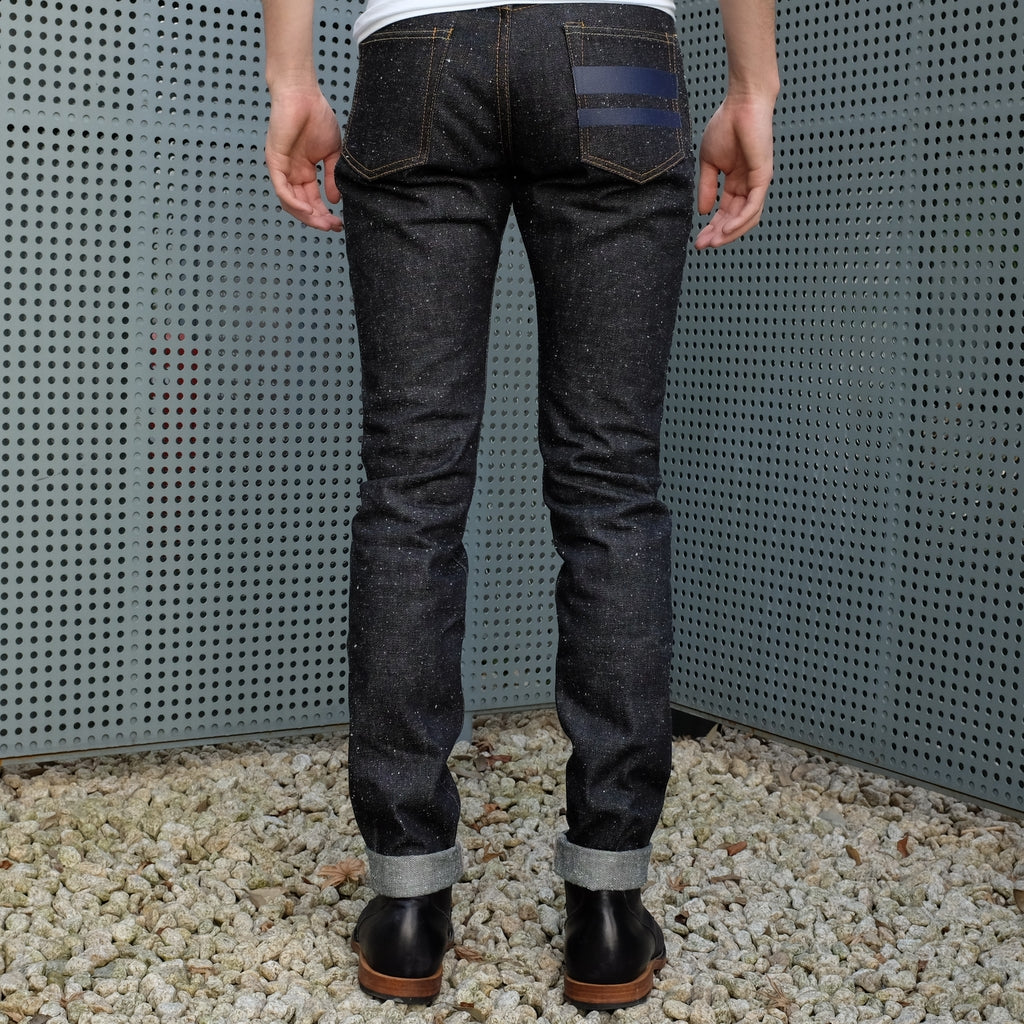OD+MJ 15.7oz. "Frost" Nep Selvedge Jeans (Narrow Tapered) - Okayama Denim Jeans - Selvedge