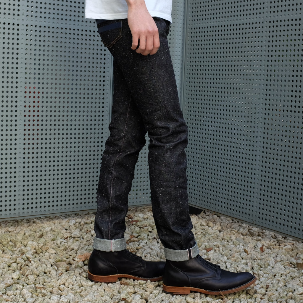 OD+MJ 15.7oz. "Frost" Nep Selvedge Jeans (Narrow Tapered) - Okayama Denim Jeans - Selvedge