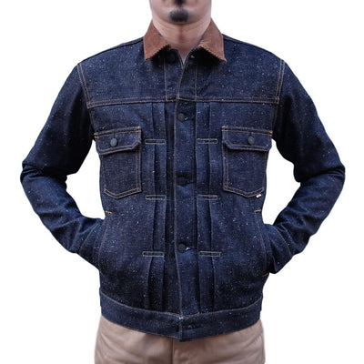 OD+MJ 15.7oz. "Frost" Nep Selvedge Jacket