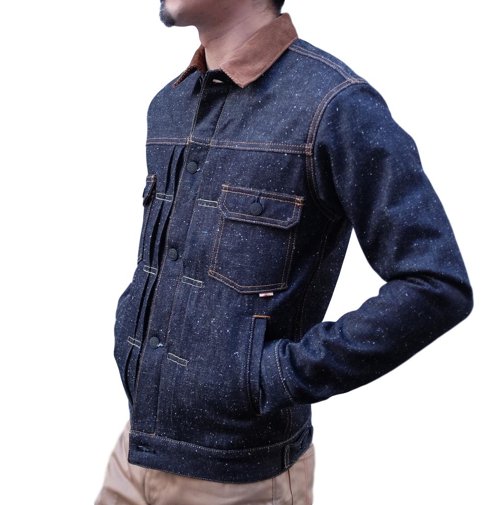 OD+MJ 15.7oz. "Frost" Nep Selvedge Jacket