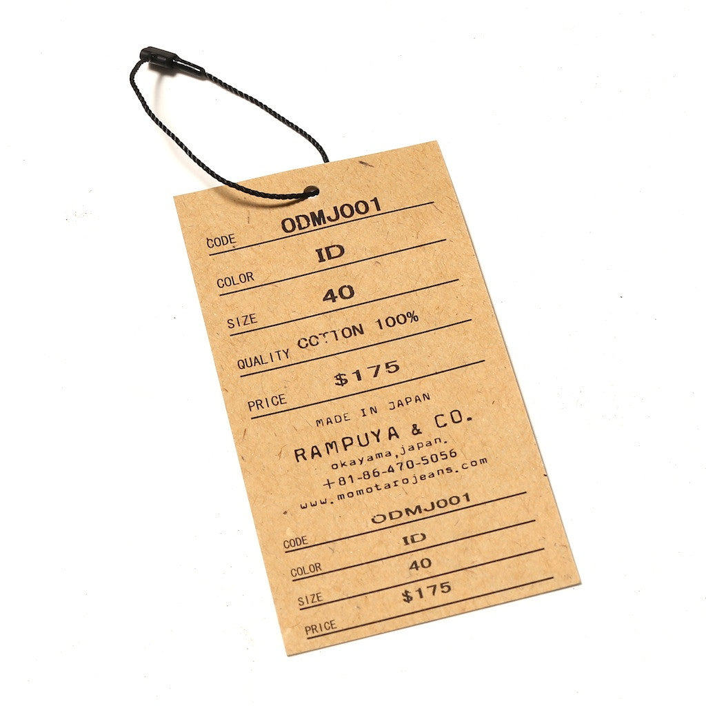 OD+MJ Wabash Western Shirt - Okayama Denim Shirt - Selvedge