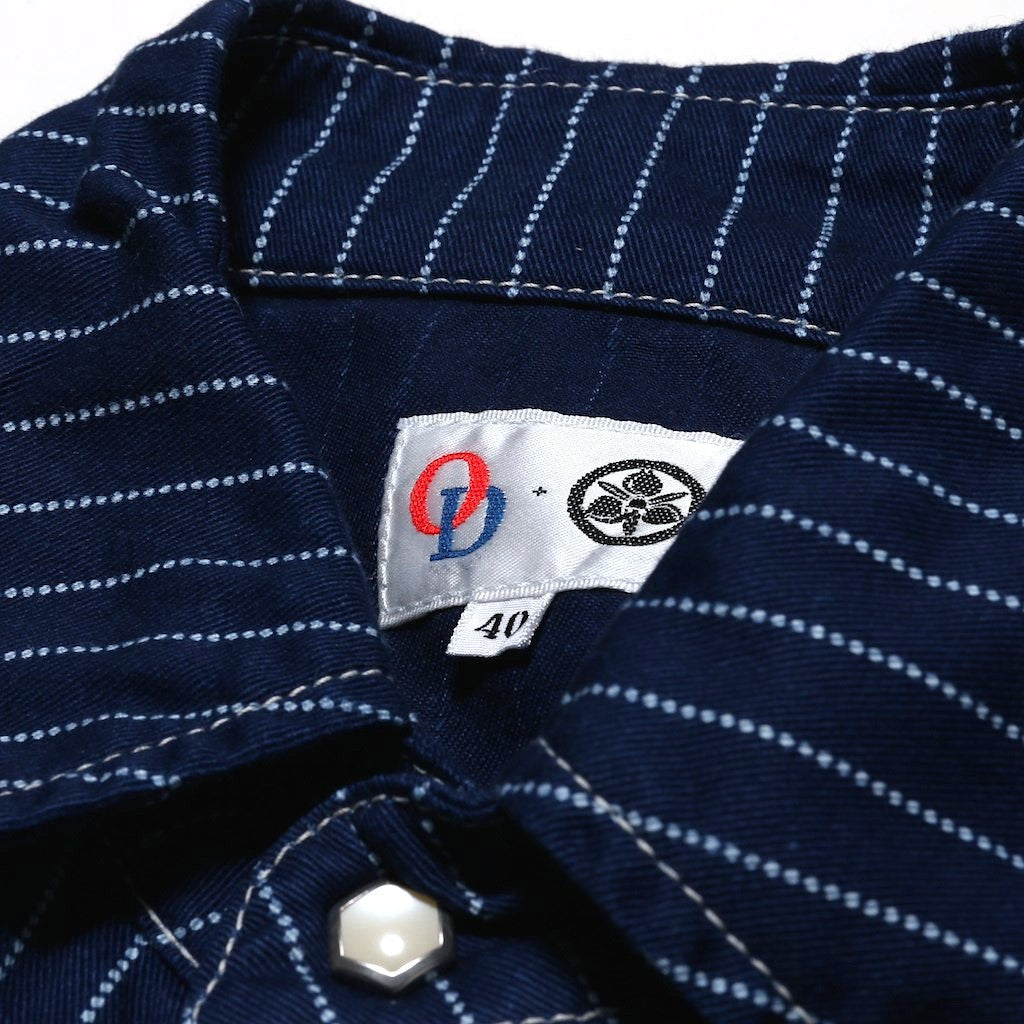 OD+MJ Wabash Western Shirt - Okayama Denim Shirt - Selvedge