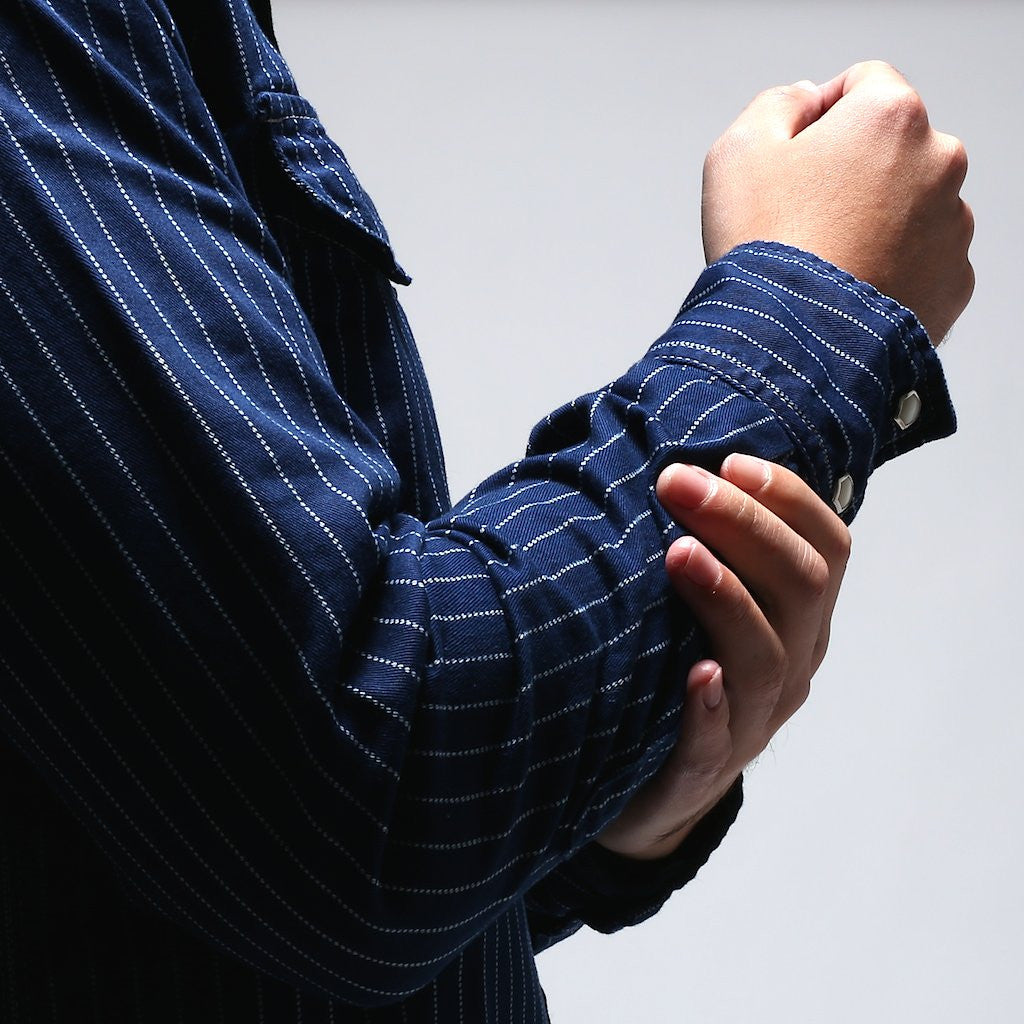 OD+MJ Wabash Western Shirt - Okayama Denim Shirt - Selvedge