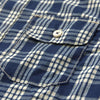 OD+MJ Indigo Check Selvedge Shirt - Okayama Denim Shirt - Selvedge