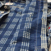 OD+MJ Indigo Check Selvedge Shirt - Okayama Denim Shirt - Selvedge