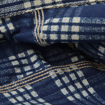 OD+MJ Indigo Check Selvedge Shirt - Okayama Denim Shirt - Selvedge