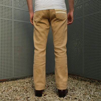 OD+MJ "Ochazome" Sashiko Pants (Slim Straight)