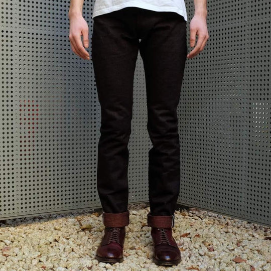 OD+PBJ 18oz. "Kakishibu" Selvedge Jeans (Slim Tapered)