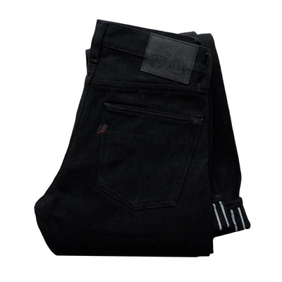 OD+PBJ 14oz. "Kurokin" Black Selvedge Jeans (Slim Tapered)