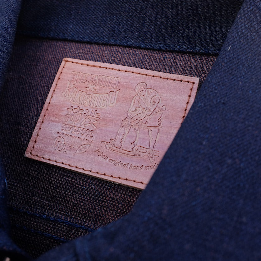 OD+PBJ 18oz. "Kakishibu" Type II Selvedge Jacket - Okayama Denim Jacket - Selvedge