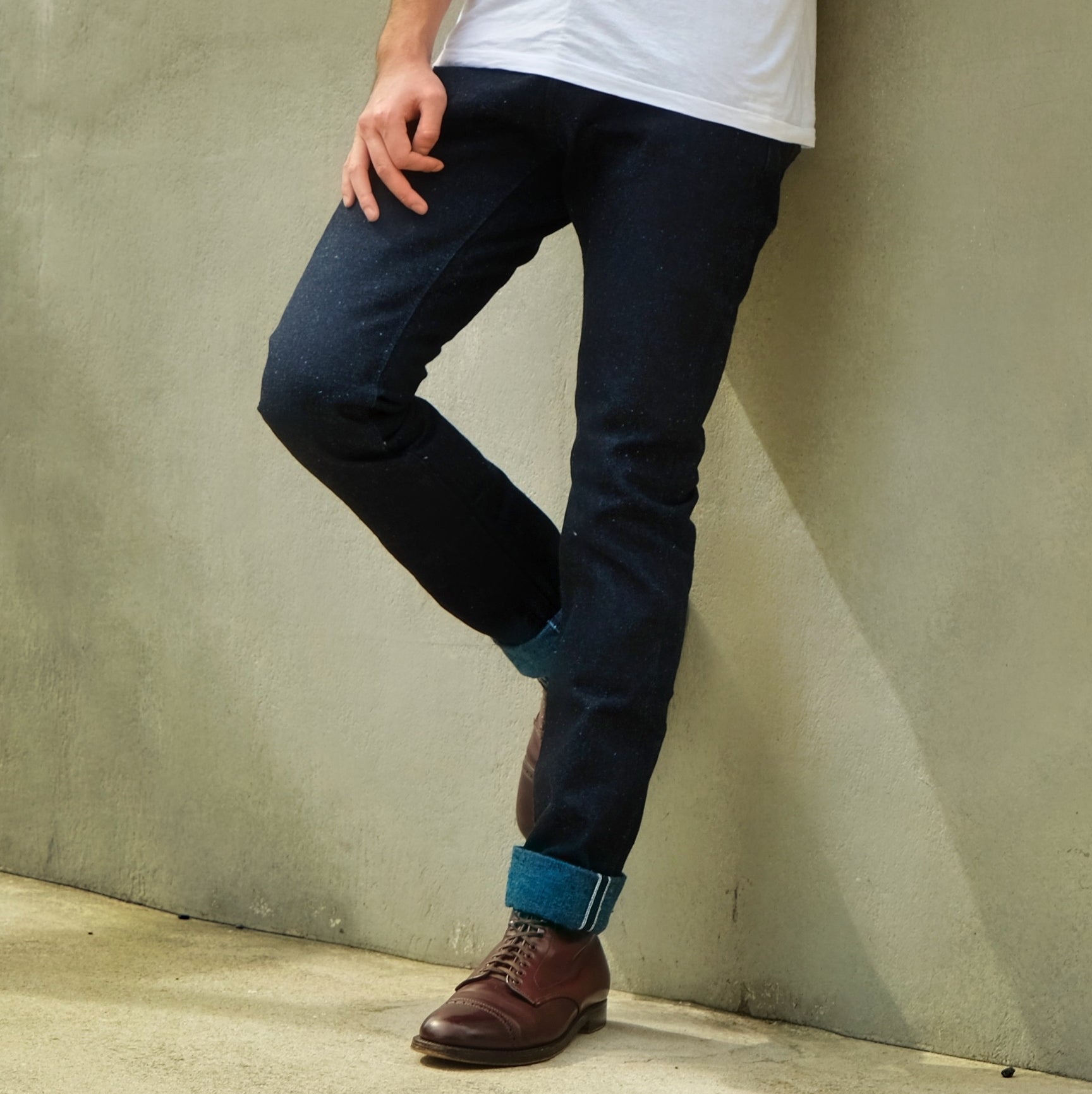OD+PBJ 18oz. "Aisora" Selvedge Jeans (Slim Tapered)