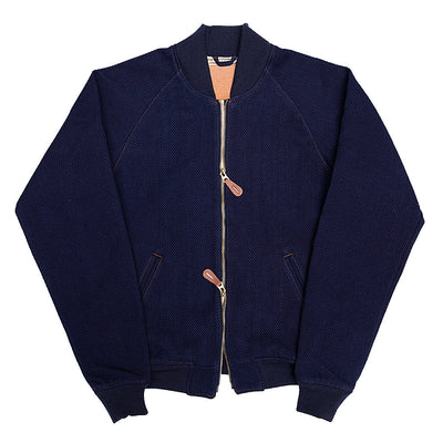 OD+SDA "Kasezome" Indigo Sashiko Selvedge Bomber Jacket