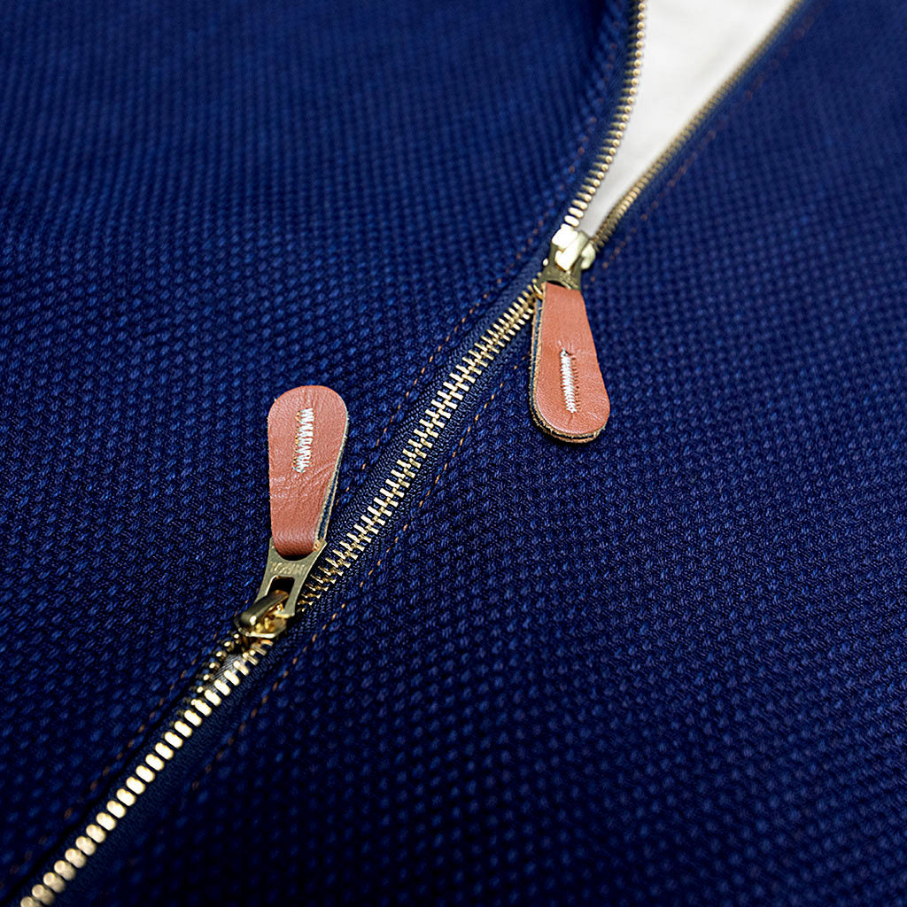 OD+SDA "Kasezome" Indigo Sashiko Selvedge Bomber Jacket