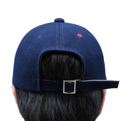 OD+SDA "Kasezome" Indigo Sashiko Selvedge 6-panel Baseball Cap