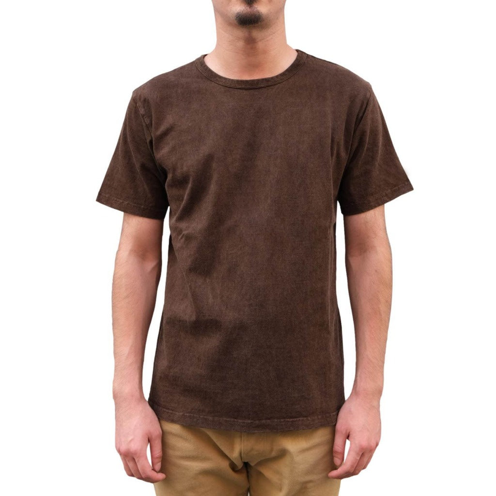 OD+SDA "Amami Dorozome" Crewneck Tee (Dark Brown)