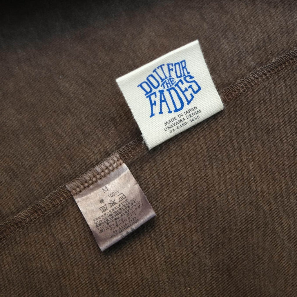 OD+SDA "Amami Dorozome" Crewneck Tee (Dark Brown)