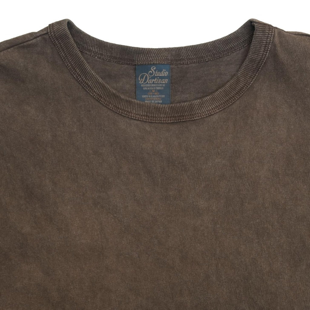 OD+SDA "Amami Dorozome" Crewneck Tee (Dark Brown)
