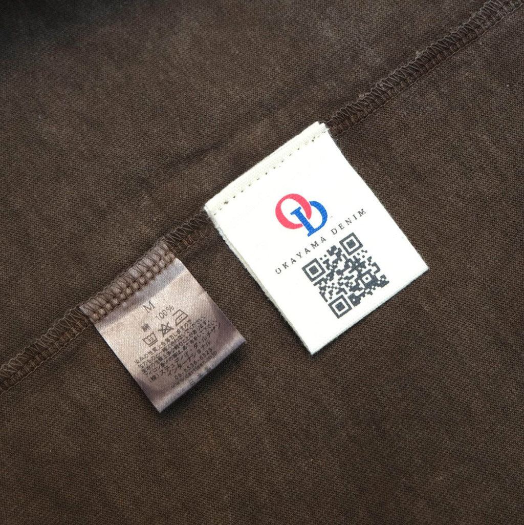 OD+SDA "Amami Dorozome" Crewneck Tee (Dark Brown)