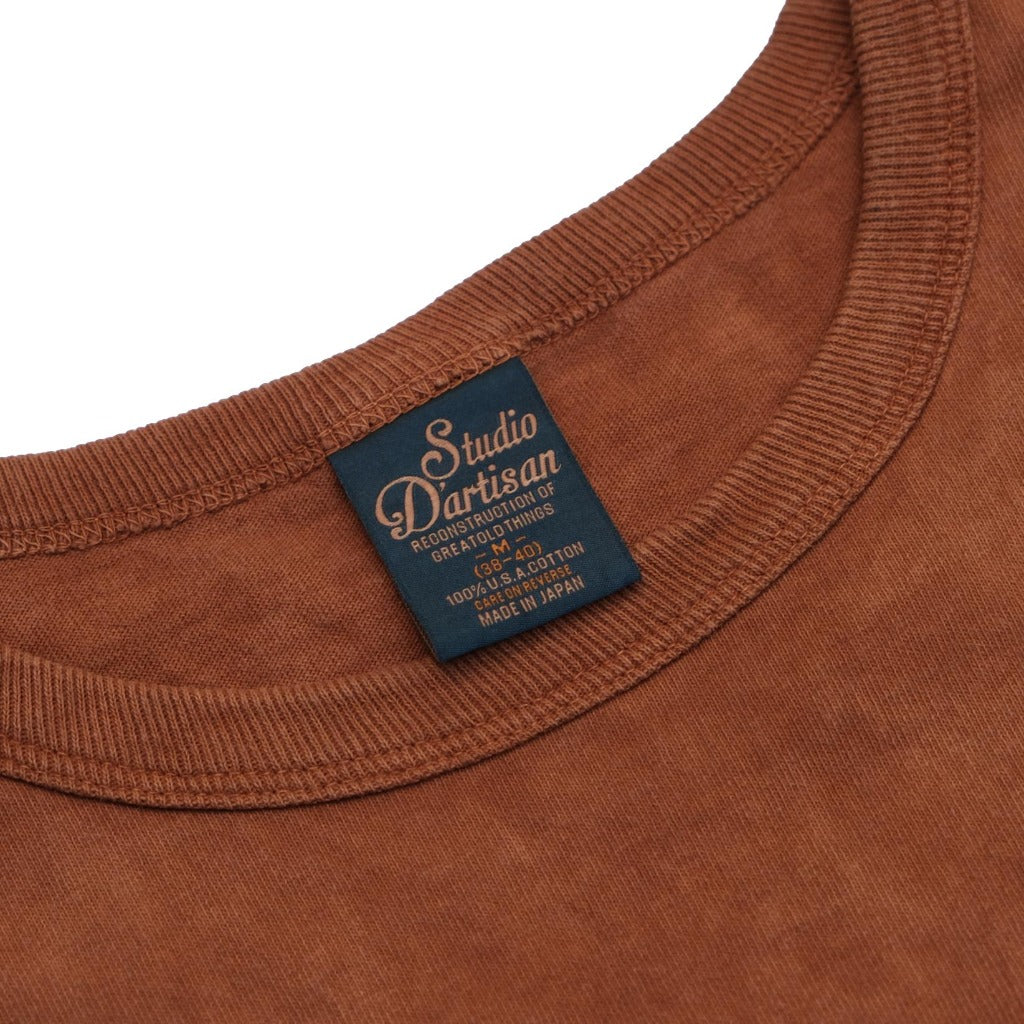 OD+SDA "Amami Dorozome" Crewneck Tee (Brown)