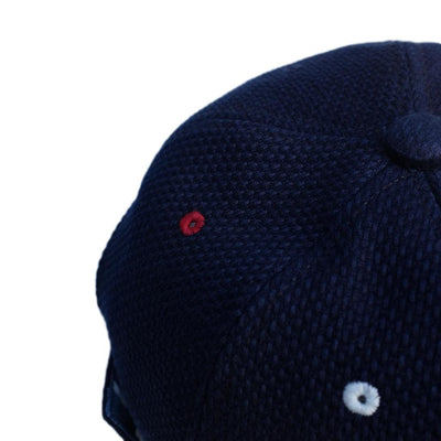 OD+SDA "Kasezome" Indigo Sashiko Selvedge 6-panel Baseball Cap - Okayama Denim Accessories - Selvedge