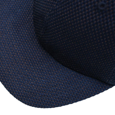 OD+SDA "Kasezome" Indigo x Kakishibu Sashiko Selvedge 6-panel Baseball Cap