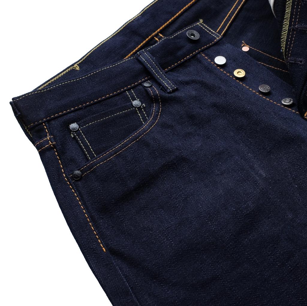 OD+SJ 17oz. "Wagami II" Indigo x Black Selvedge Jeans (Comfort Tapered)