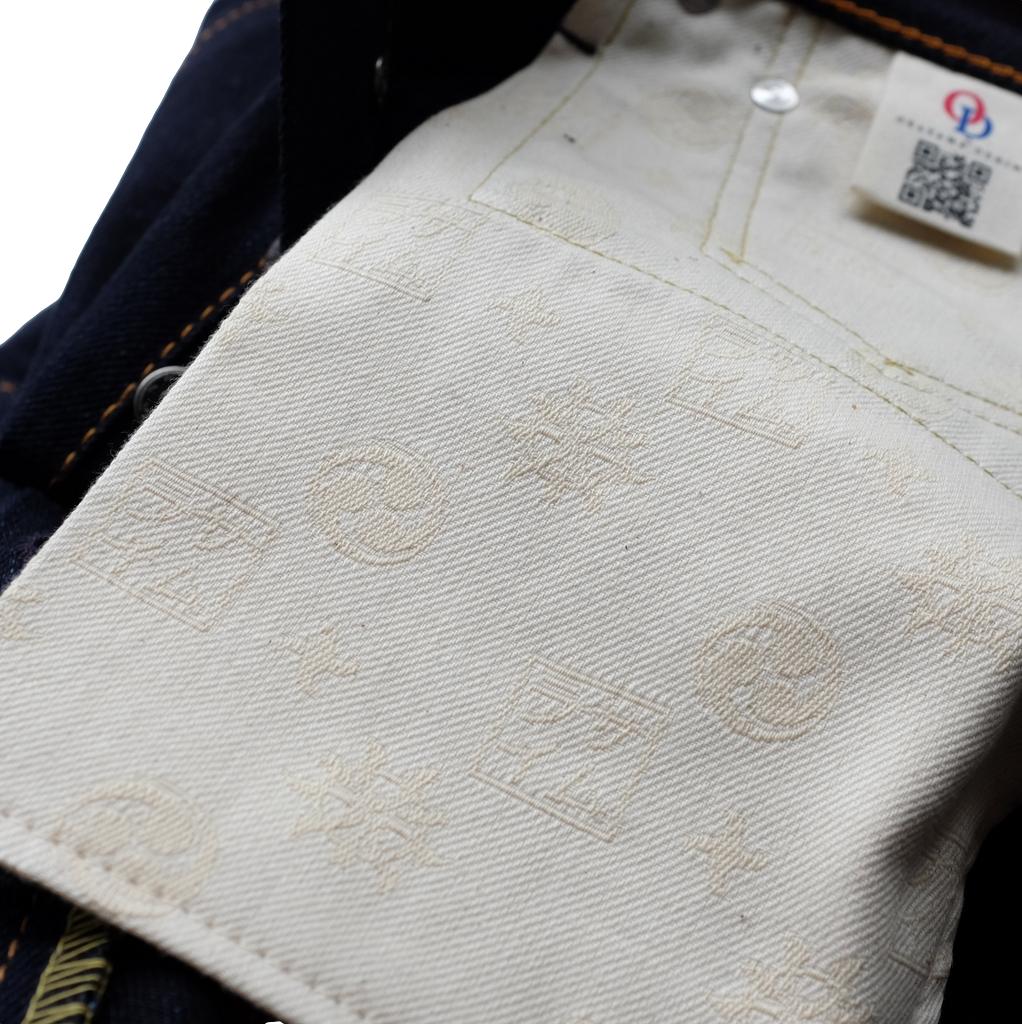 OD+SJ 17oz. "Wagami II" Indigo x Black Selvedge Jeans (Comfort Tapered)