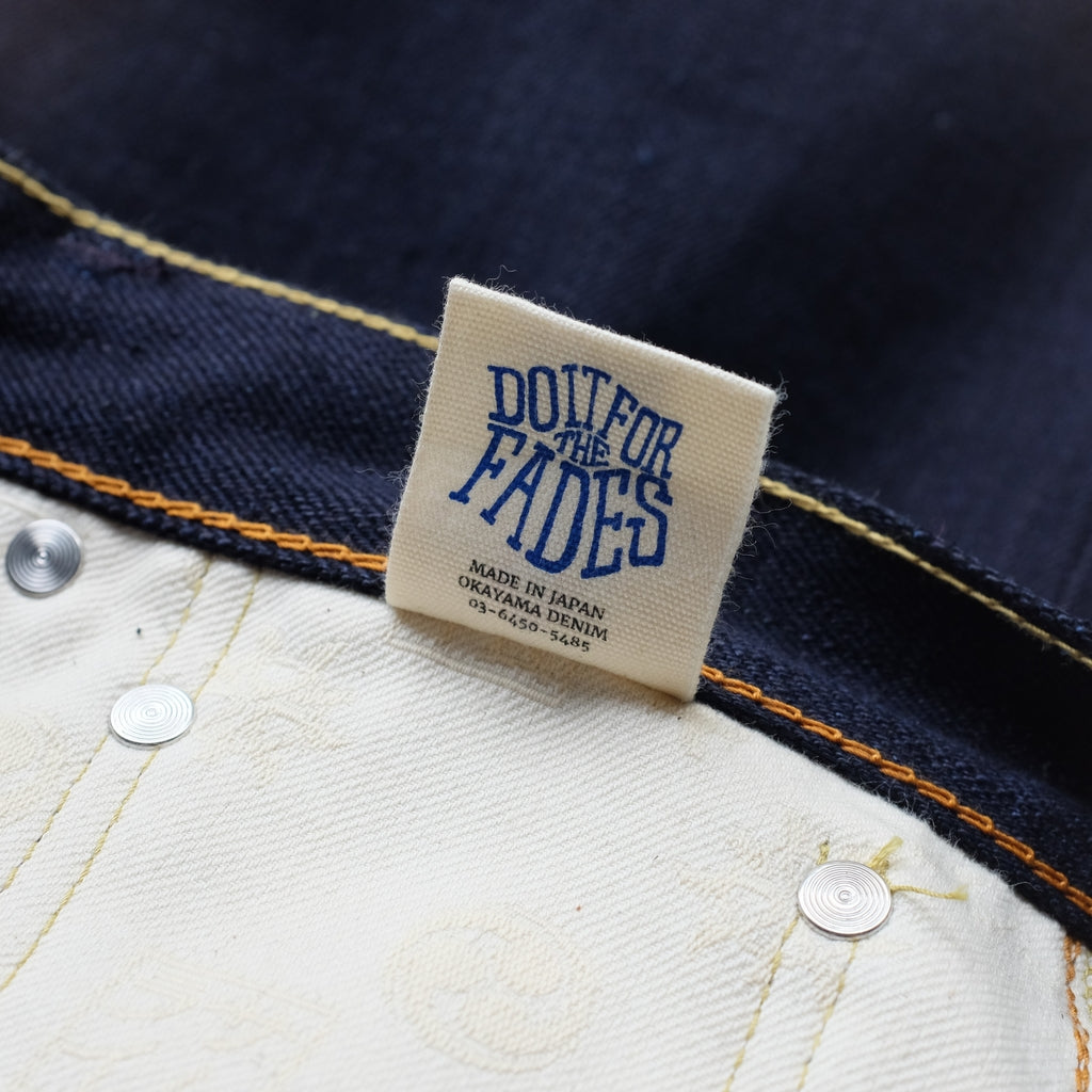 OD+SJ 17oz. "Wagami II" Indigo x Black Selvedge Jeans (Comfort Tapered)