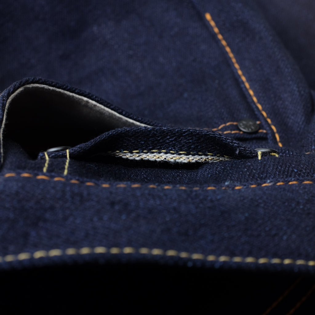 OD+SJ 17oz. "Wagami II" Indigo x Black Selvedge Jeans (Comfort Tapered)
