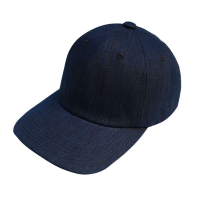 OD+FM Natural Indigo x Natural Sumi Selvedge Denim 6-Panel Cap