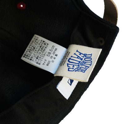 OD+FM Natural Indigo x Natural Sumi Selvedge Denim 6-Panel Cap