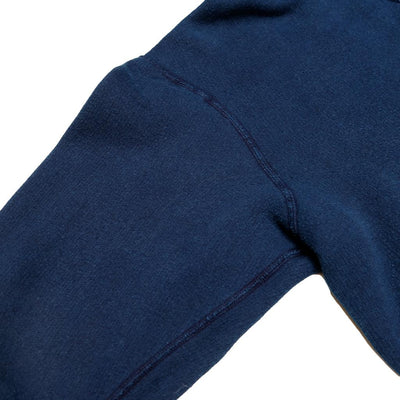 OD+LW Indigo Dyed Tompkins Knit After Hood Sweatshirt