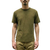 OD+LW “Zakurozome” Natural Pomegranate Dyed Military Crewneck Tee