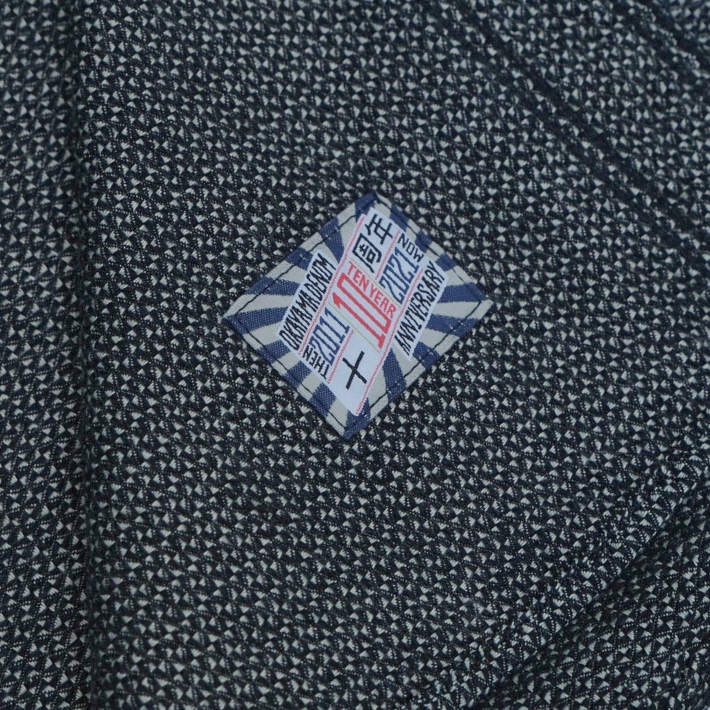 OD+SDA Indigo Diamond Jacquard Shirt