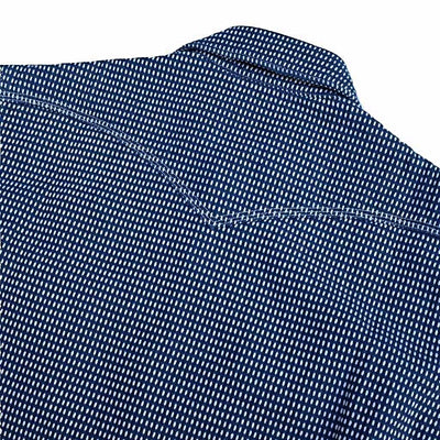 OD+MJ Indigo Sashiko Western Shirt - Okayama Denim