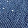 OD+MJ Indigo Sashiko Western Shirt - Okayama Denim Shirt - Selvedge