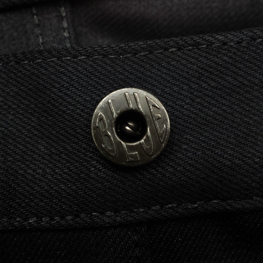 ODJB004 "Blackout" Selvedge Jeans (High Tapered) - Okayama Denim Jeans - Selvedge