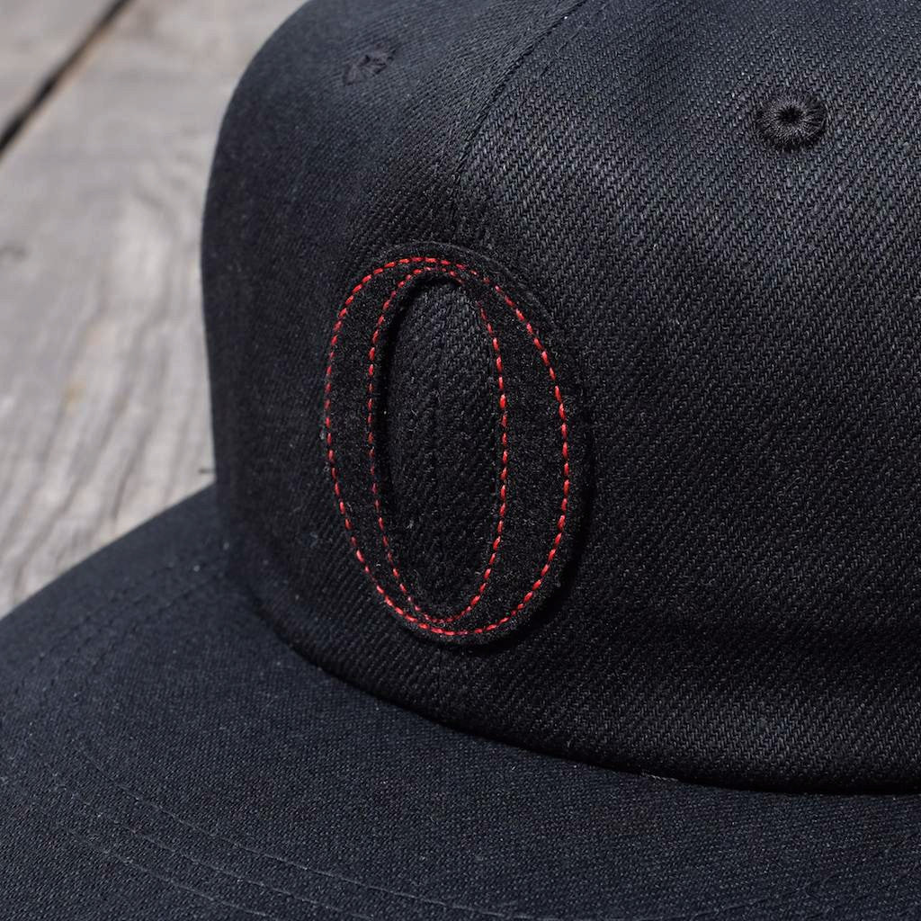 ODJB005 "Blackout" Baseball Cap - Okayama Denim Accessories - Selvedge