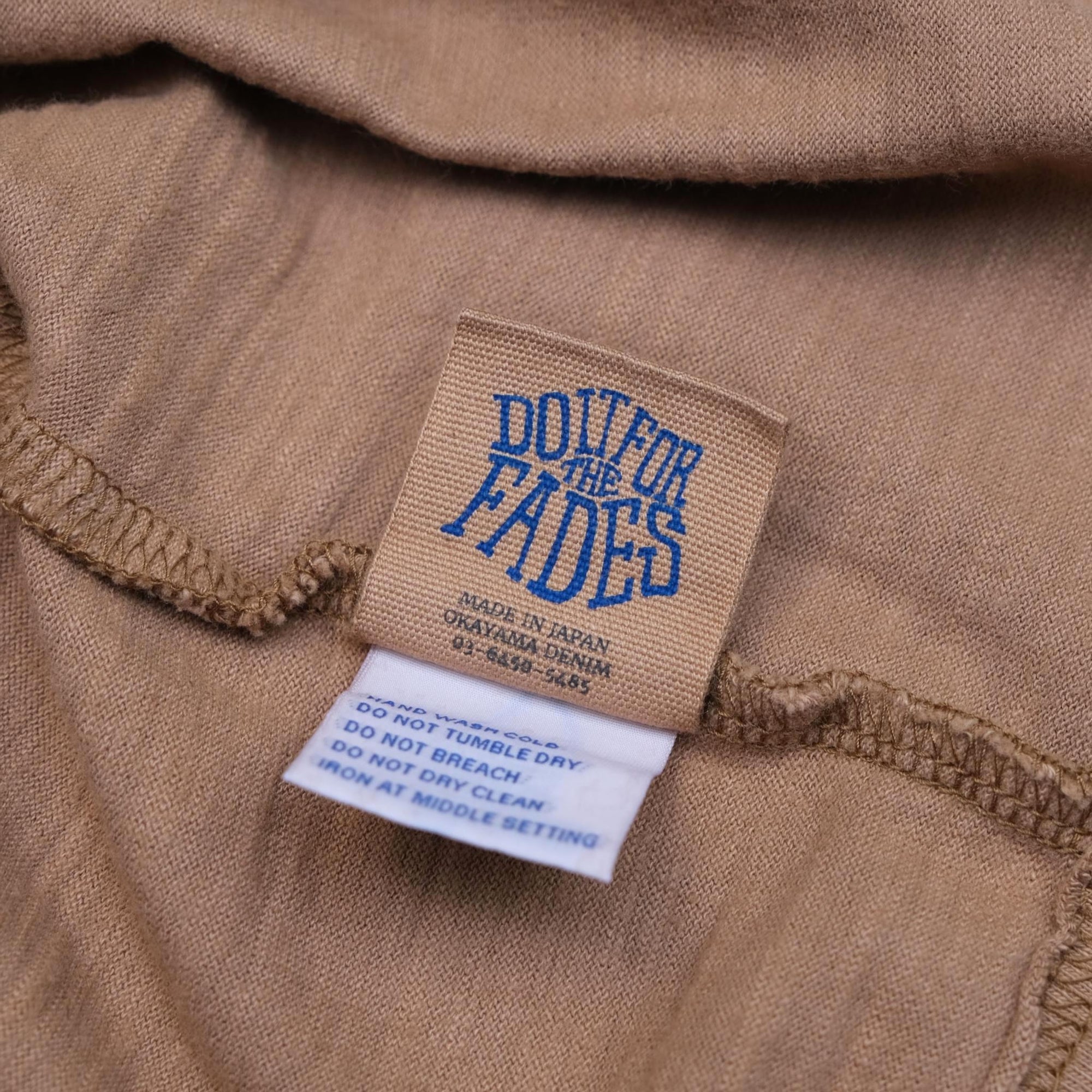 OD+PBJ Natural Kakishibu Slub Tee