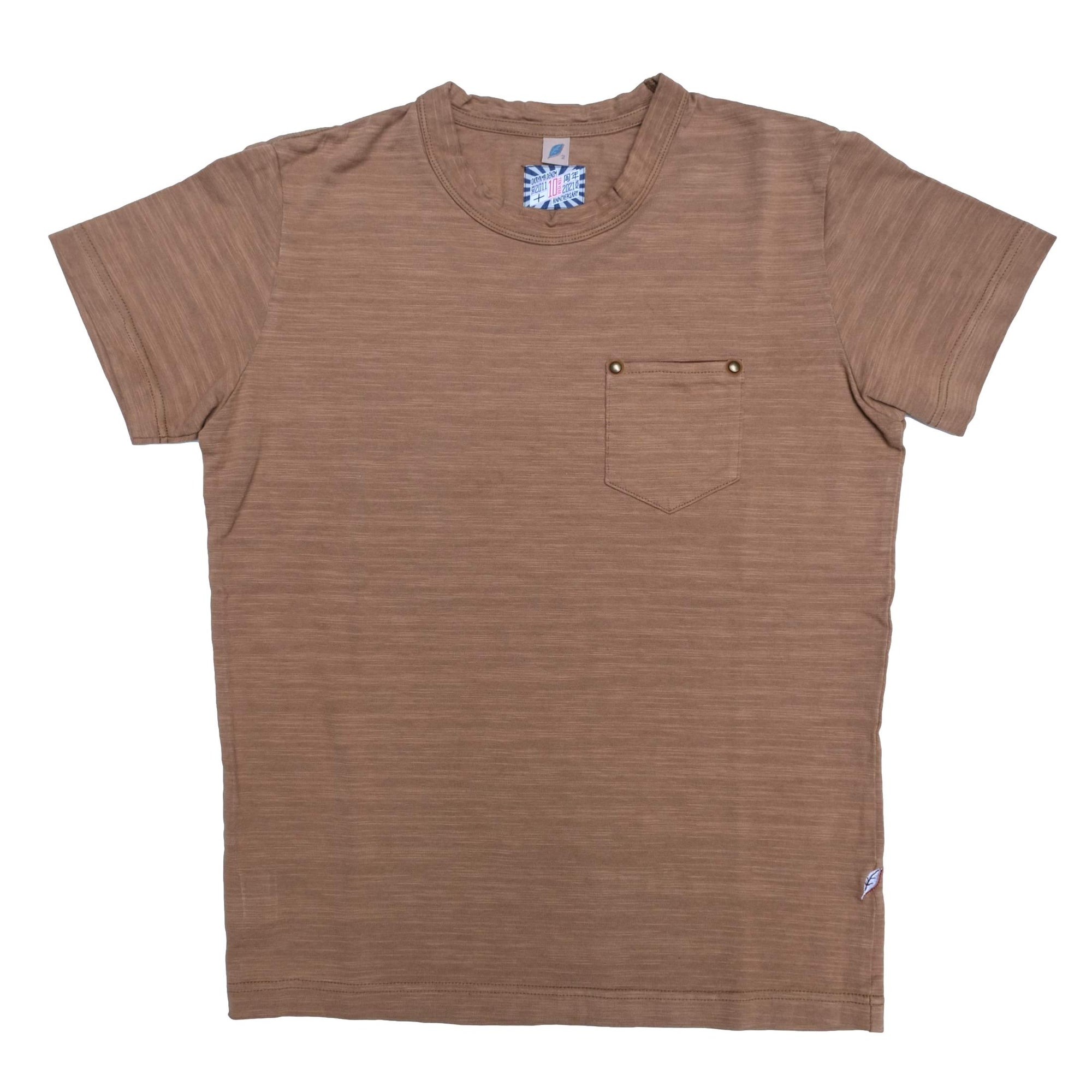 OD+PBJ Natural Kakishibu Slub Tee