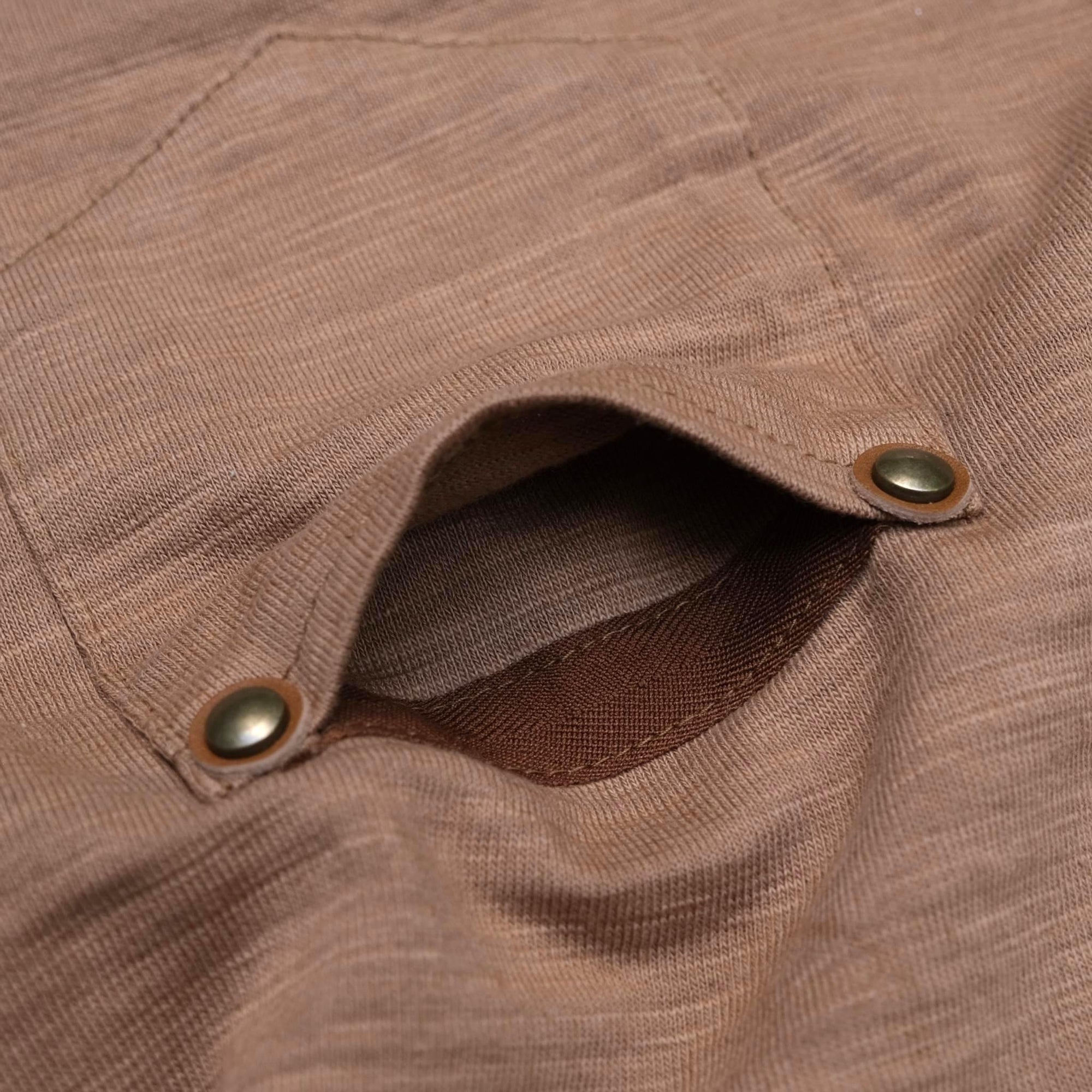 OD+PBJ Natural Kakishibu Slub Tee