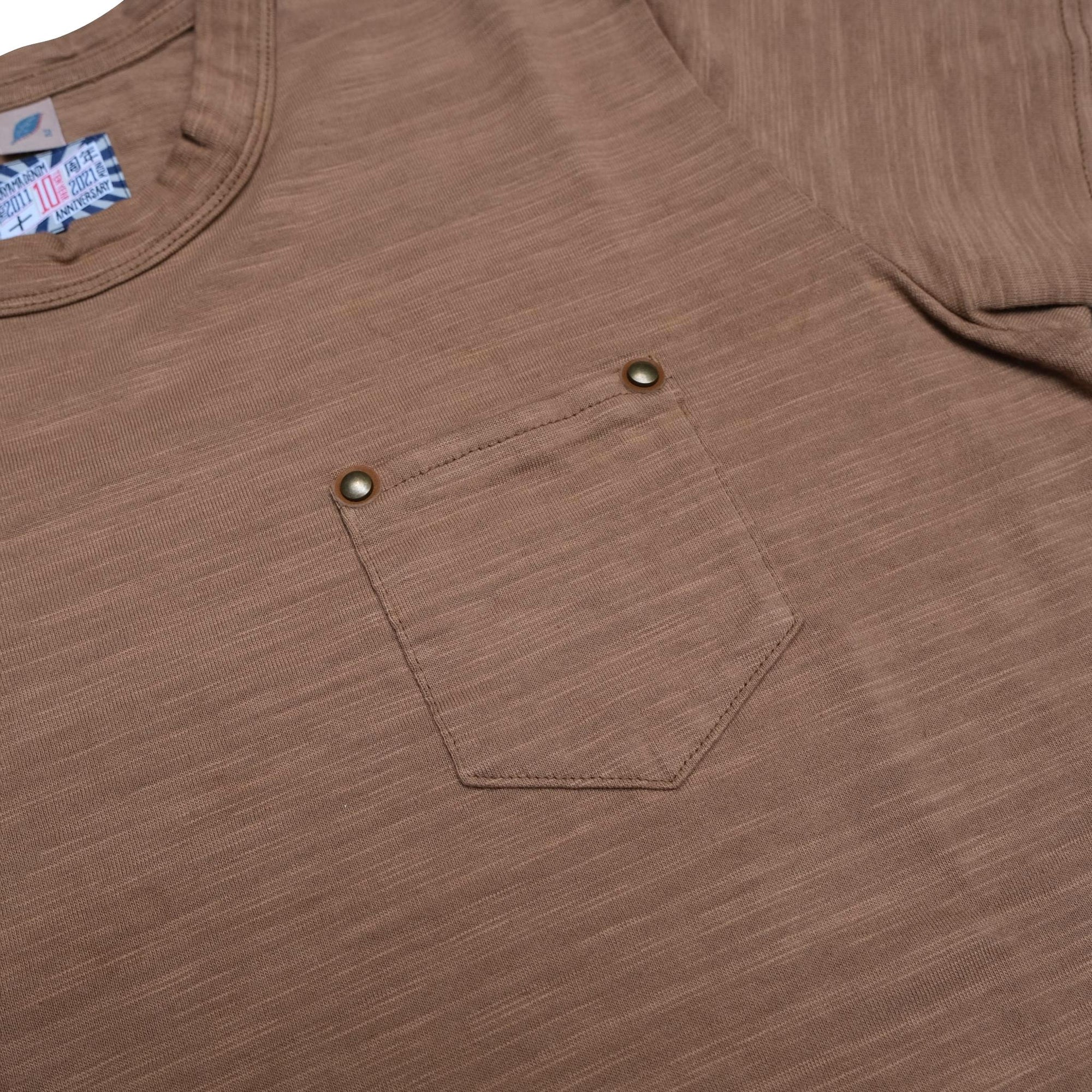 OD+PBJ Natural Kakishibu Slub Tee