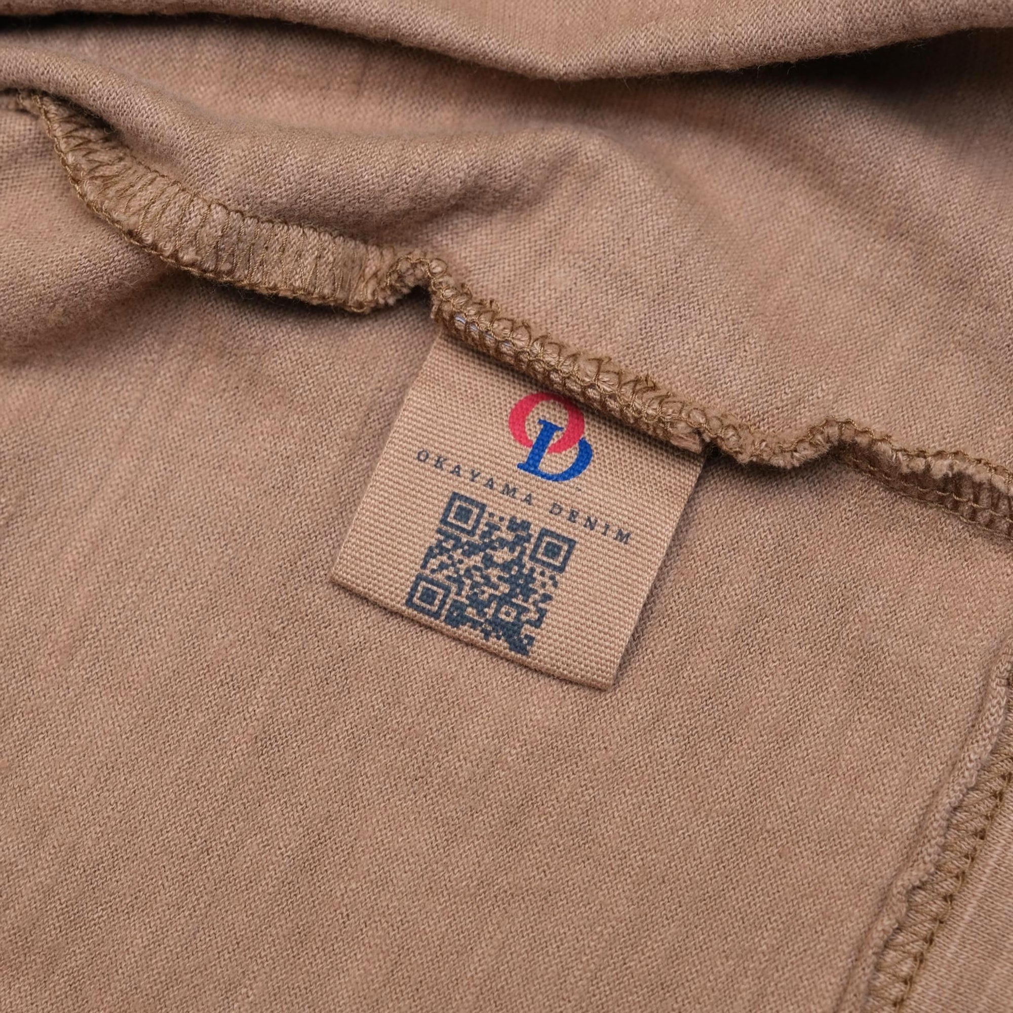 OD+PBJ Natural Kakishibu Slub Tee