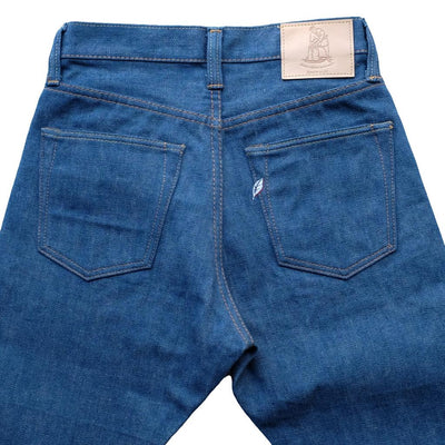 Pure Blue Japan 14.5oz. GRE-013 "Greencast Indigo" (Slim Tapered)