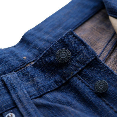 Pure Blue Japan KSAI-013 17.5oz. Natural Indigo x Kakishibu Selvedge Jeans (Slim Tapered)