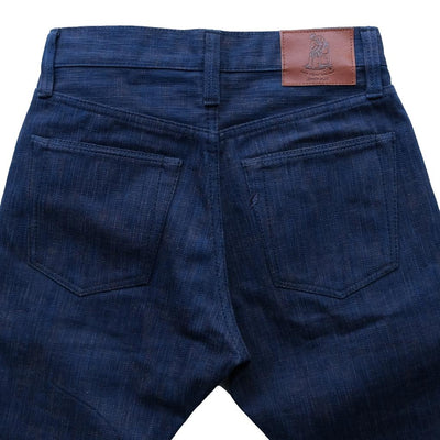 Pure Blue Japan KSAI-013 17.5oz. Natural Indigo x Kakishibu Selvedge Jeans (Slim Tapered)