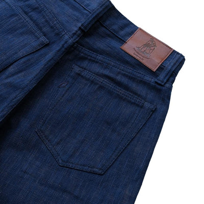 Pure Blue Japan KSAI-013 17.5oz. Natural Indigo x Kakishibu Selvedge Jeans (Slim Tapered)