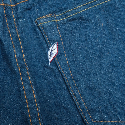 Pure Blue Japan 12oz-GRE-013 "Greencast Indigo" (Slim Tapered)
