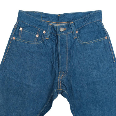 Pure Blue Japan 12oz-GRE-013 "Greencast Indigo" (Slim Tapered)
