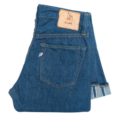 Pure Blue Japan 12oz-GRE-013 "Greencast Indigo" (Slim Tapered)
